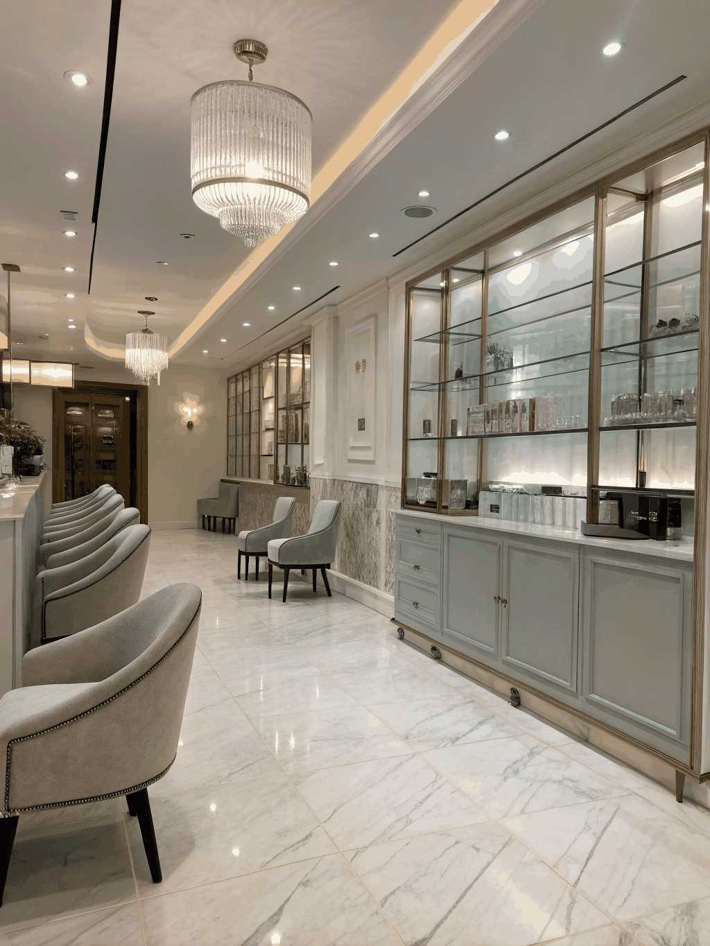 Elegant and modern interior of Best Nail Salon Near Me in Lebanon TN